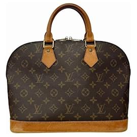 Louis Vuitton-Louis Vuitton Monogram Alma Handbag-Brown,Monogram