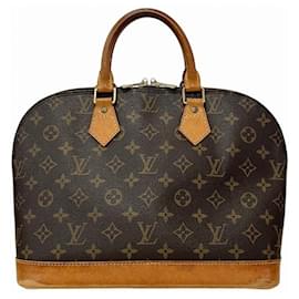 Louis Vuitton-Louis Vuitton Monogram Alma Handbag-Brown,Monogram