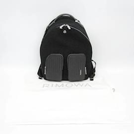 Coach-Coach NEVER STILL Leather and Canvas Backpack-Black