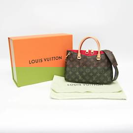 Louis Vuitton-Louis Vuitton Monogram Pallas BB Handbag-Fuschia,Monogram