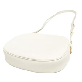 Céline-Celine C Charm Medium Camera Bag-Eggshell