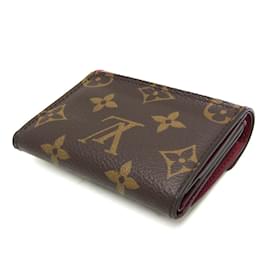 Louis Vuitton-Louis Vuitton Monogram Zoe Wallet-Fuschia,Monogram