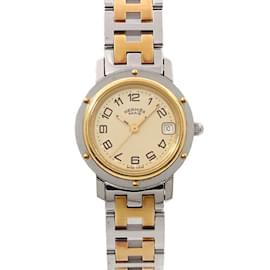 Hermès-Hermes Clipper Combi CL4 220 Ladies Watch-Other