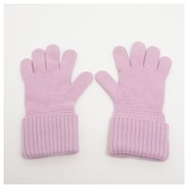 Louis Vuitton-Louis Vuitton Gon LV Collage Gloves-Pink