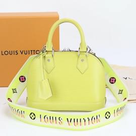 Louis Vuitton-Louis Vuitton Epi Alma BB Jaune Cedra Handbag-Other