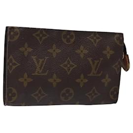 Louis Vuitton-LOUIS VUITTON Monogram Bucket PM Accessory Pouch Vintage LV Auth BD1807-Monogram