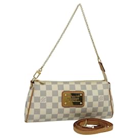Louis Vuitton-LOUIS VUITTON Damier Azur Eva Shoulder Bag 2way N55214 LV Auth MX003-Other