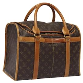 Louis Vuitton-LOUIS VUITTON Monogram Sac Chasseur 40 Pet Carry M41924 LV Auth mr1256-Monogram