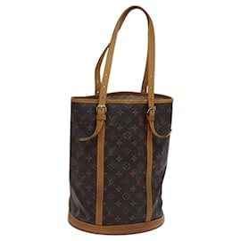 Louis Vuitton-LOUIS VUITTON Monogram Bucket GM Shoulder Bag M42236 LV Auth MX216-Monogram
