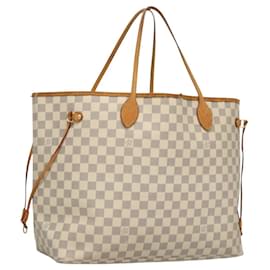 Louis Vuitton-LOUIS VUITTON Damier Azur Neverfull GM Tote Bag N41360 LV Auth BD1663-Other