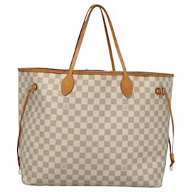 Louis Vuitton-LOUIS VUITTON Damier Azur Neverfull GM Tote Bag N41360 LV Auth BD1663-Other