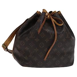 Louis Vuitton-LOUIS VUITTON Monogram Petit Noe Shoulder Bag M42226 LV Auth 117075-Monogram