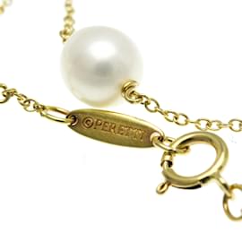 Tiffany & Co-Pulseira de charme de pérola de água doce Tiffany By The Yard-Dourado