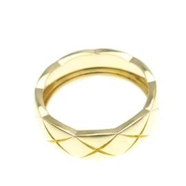 Chanel-Chanel Coco Crush Medium Size Ring-Golden