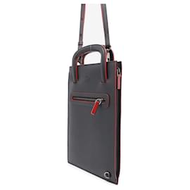 Christian Louboutin-Christian Louboutin Handbag Trick Track Small Spike Studs-Black
