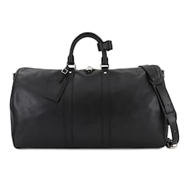 Louis Vuitton-Louis Vuitton Taiga Keepall Bandouliere 50-Black