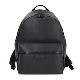 Louis Vuitton-Louis Vuitton Monogram Shadow Discovery Backpack PM-Black