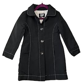 Dolce & Gabbana-Blousons, manteaux filles-Noir