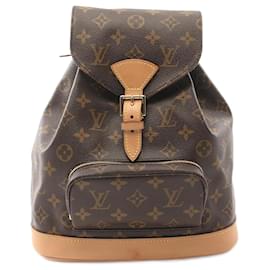 Louis Vuitton-Louis Vuitton Monogram Montsouris Backpack M51136-Brown