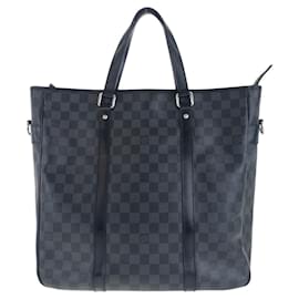 Louis Vuitton-Louis Vuitton Damier Graphite Tadao Briefcase N51192-Black