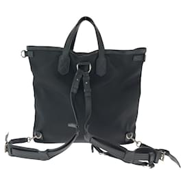 Gucci-Gucci Canvas Sheline Line 2way Backpack 387105-Black