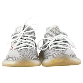 Yeezy-Adidas x Yeezy Boost 350 V2 Sneakers in Blue Tint Cotton-Grey