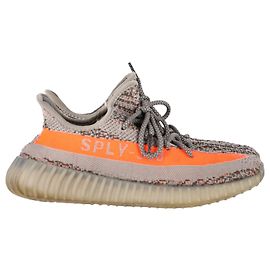 Sneaker Adidas x Yeezy Boost 350 V2 in cotone Beluga Grigio