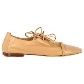 Autre Marque- Malone Souliers June Loafers in Brown Calf Leather-Brown,Red