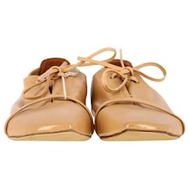 Autre Marque- Malone Souliers June Loafers in Brown Calf Leather-Brown,Red