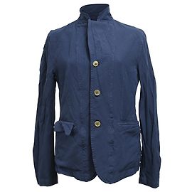 Comme Des Garcons Comme des Garçons Jacket in Navy Blue Cotton Blue Navy blue