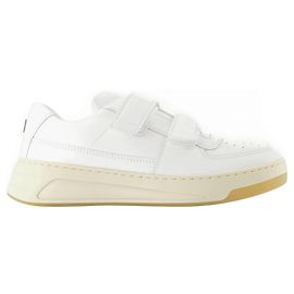 Steffey U Friend Sneakers - Acne Studios - Cuir - Blanc Blanc