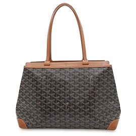 Goyard Bellechasse PM Tote Bag Brown Black
