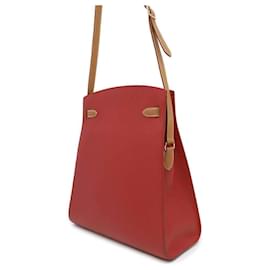 Hermès-Hermes Kelly Sport GM Shoulder Bag-Brown,Red