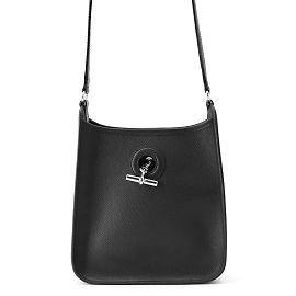 Hermès Borsa a Spalla Hermes Vespa TPM Nera Epsom Nero