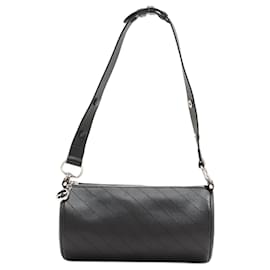 Gucci-Gucci Blondie Leather Shoulder Bag-Black