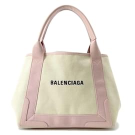 Balenciaga-Sac fourre-tout beige et rose Balenciaga-Rose,Beige
