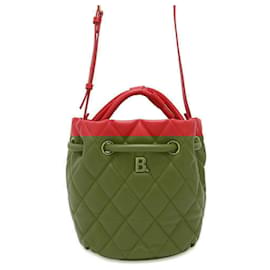 Balenciaga-Sac à main Balenciaga B Bucket Bag-Rouge