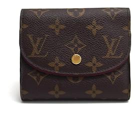 Louis Vuitton-Louis Vuitton Monogram Portefeuille Ariane Tri-fold Wallet-Fuschia,Monogram