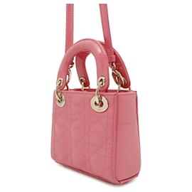Christian Dior-Christian Dior Lady Dior Handbag-Pink