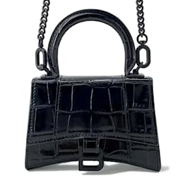 Balenciaga-Sac à bandoulière Chain de Balenciaga-Noir