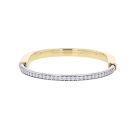 Tiffany & Co-Pulseira charm Tiffany em ouro branco e ouro amarelo-Outro