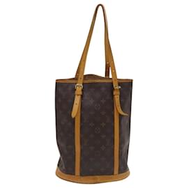Louis Vuitton-LOUIS VUITTON Monogram Bucket GM Shoulder Bag M42236 LV Auth 117209-Monogram