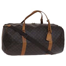 LOUIS VUITTON Monogram Sac Polochon 65 Boston Bag 2way M41222 LV Auth BD1303 Monograma