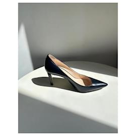 Giorgio Armani-Heels-Navy blue