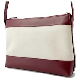 Balenciaga-Balenciaga Shoulder Bag Crossbody-Beige,Dark red
