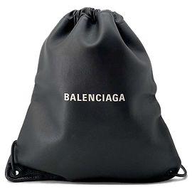 Balenciaga Everyday Zugband-Rucksack Schwarz