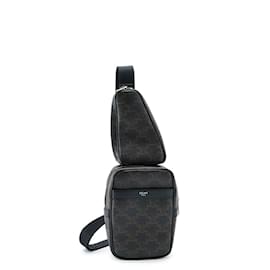 Céline-Celine Body Bag Multi Pocket 111632EU1-Black