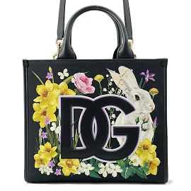 Dolce & Gabbana DG Daily Canvas Tote Bag Black Multiple colors