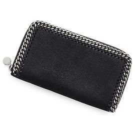 Stella Mc Cartney Stella McCartney Long Wallet Falabella Zip Continental Black