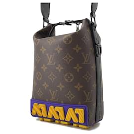 Louis Vuitton-Louis Vuitton Monogram Shoulder Bag-Black